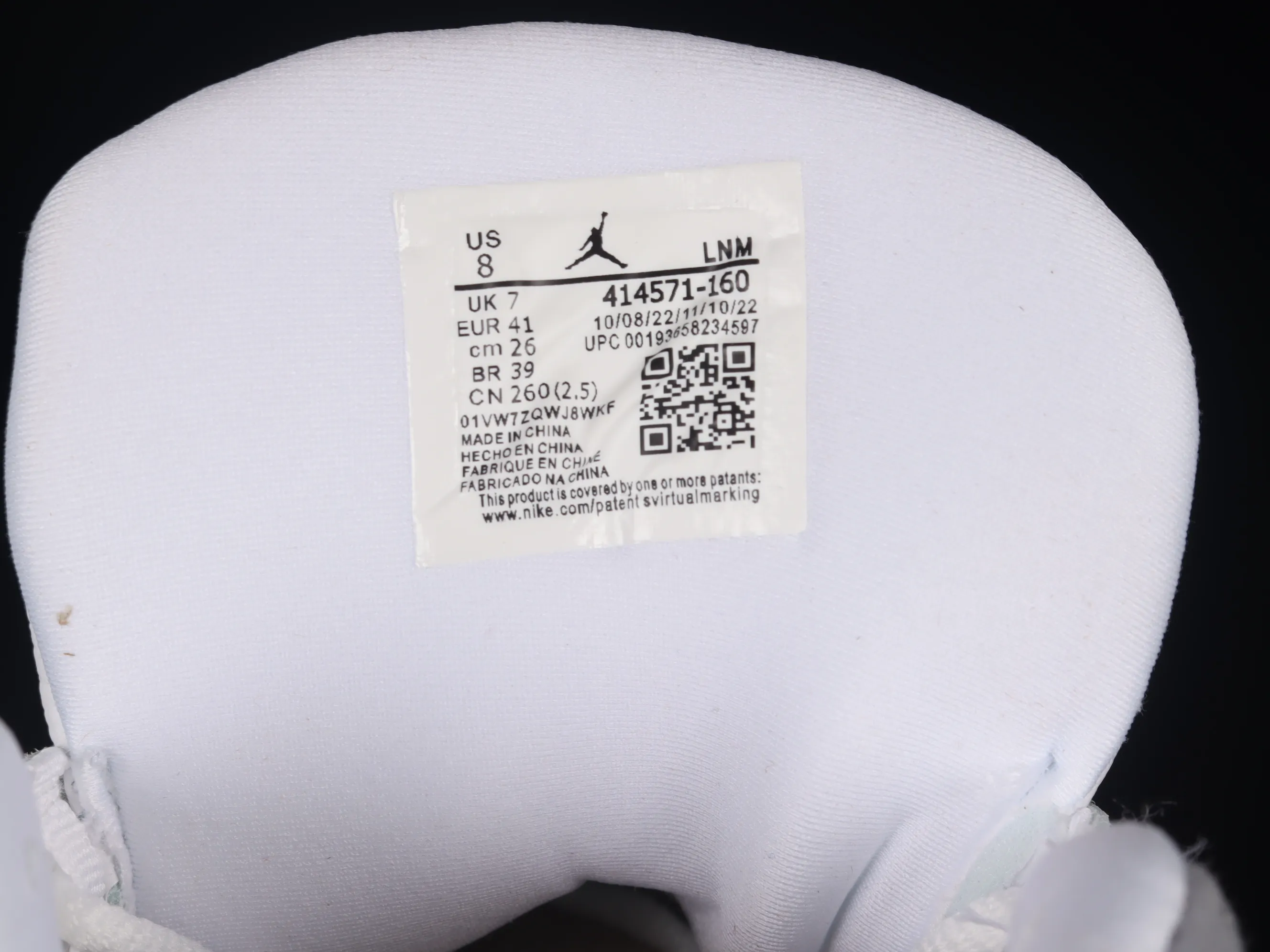All categories Air Jordan Jordan series basketball shoes Air Jordan 13 G version Air Jordan 13 Retro AJ13 Joe 13 cement gray 414571-160